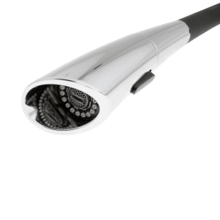 Bateria kuchenna z elastyczną wylewką chrom Nett SWH-52  zdjęcie 