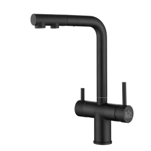 Czarna bateria trójdrożna do filtra Nett FWB-33  zdjęcie 