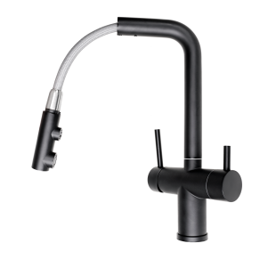 Czarna bateria trójdrożna do filtra Nett FWB-33  zdjęcie 