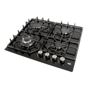 Газова варильна поверхня на 4 конфорки склокераміка Nett GS-5952