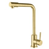 Złota bateria kuchenna ze stali nierdzewnej Nett WG-33