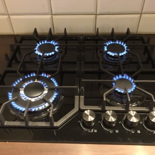 Газова варильна поверхня на 4 конфорки склокераміка Nett GS-5952