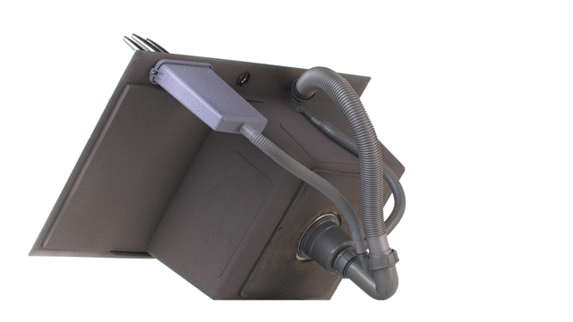 Zlewozmywak stalowy z ociekaczem inox Nett NS-6045(L)  zdjęcie 